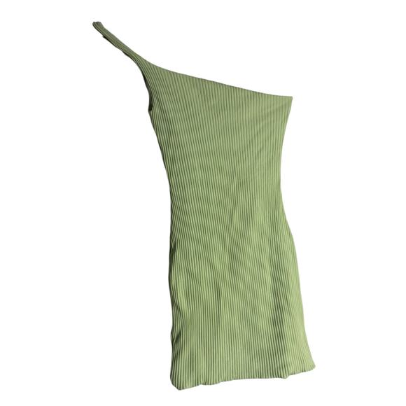 Gauge81 Erla Mint Green One Shoulder Sleeveless Party Fairy Mini Dress Size XS - Picture 10 of 11